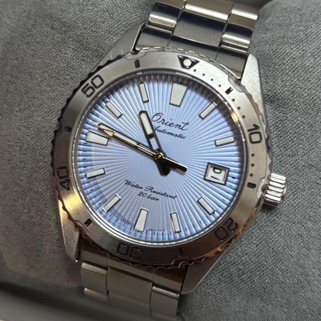 Orient Mako 75th Anniversary Limited Edition Diver Auto Watch + Rubber Strap