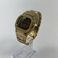 Casio G-Shock GMW-B5000GD-9JF Radio Solar Gold Full Metal Men's Watch Used