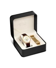 ADRIATICA Men Quartz Casual Watch Classic Dress Silver Dial Waterproof Swiss 41m