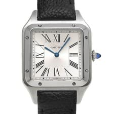 CARTIER Santos Dumont LM WSSA0022 Silver WATCH 720964