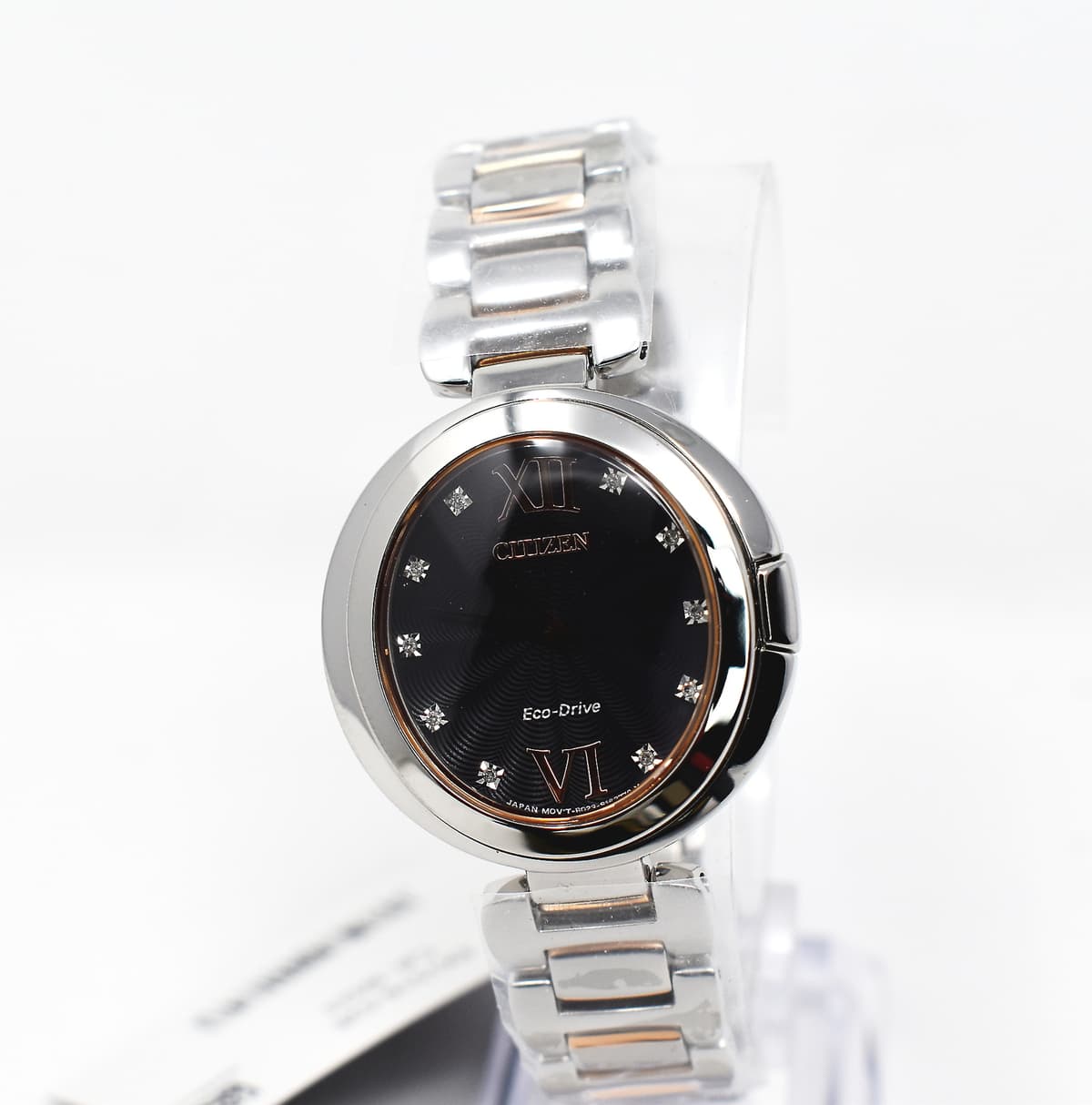 CITIZEN ECO DRIVE CAPELLA DIAMOND WATCH EX1516-52E