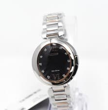 CITIZEN ECO DRIVE CAPELLA DIAMOND WATCH EX1516-52E