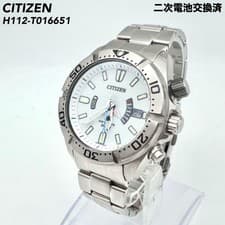 Citizen Promaster Marine Diver Solar Radio Watch Unisex wrist 20cm JDM