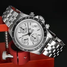 Tudor 79260 Prince Date Chronograph Like Porcelain Dial Full Set 2000 Serviced