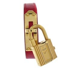 Hermes Kelly Watch Quartz Watch Red ◯Y 178002