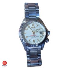 SEIKO Red Alpinist SCVF007 4S15-6000 Automatic Men's Watch Ivory Dial Tested JP