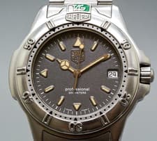 [NEW Batt] TAG Heuer Professional WF1111-K0 Quartz Men's Watch From JAPAN