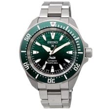 Seiko Prospex PADI Samurai Automatic Diver Green SRPL53 Working