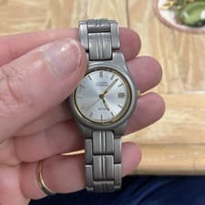 Citizen Attesa A160-H21618-Y Analog Solar Men Titanium Watch Vintage 848882283