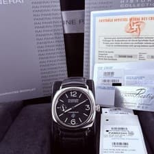 Panerai Radiomir Black Seal PAM00380 PAM 380 45mm Stainless Steel Box Papers