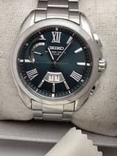 Seiko Brightz 8B43-0AF0 Radio Solar Big Date Watch Used From Japan