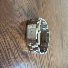 Baume & Mercier Hampton Small Seconds Quartz Watch White Dial Used From Japan