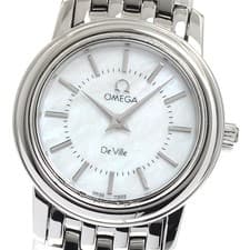 OMEGA 4570.72 De Ville Prestige Quartz Women's Watch From Japan G0419