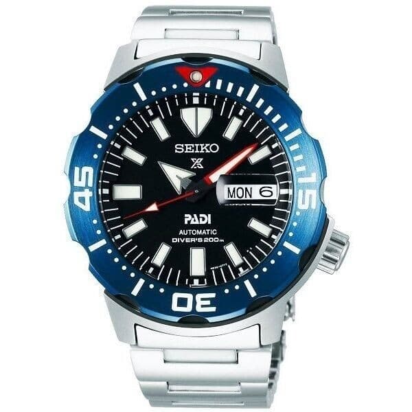 New Seiko Prospex PADI Special Edition Men's Diver's Automatic Mens Watch SRPE27