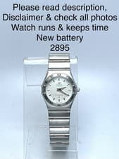 Omega Constellation 795.1201 Women’s Quartz Watch In Great Condition.