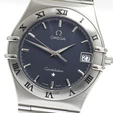 OMEGA Constellation 1512.40 Date gray Dial Quartz Men's Watch Fast Shipping