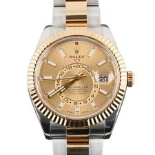 Pre-Owned Rolex Sky-Dweller 42mm 18K Gold/Steel 2020 Box & Papers