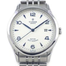TUDOR Watch 1926 M91650-0005 Date Blue & Opaline Dial Stainless Steel Automatic