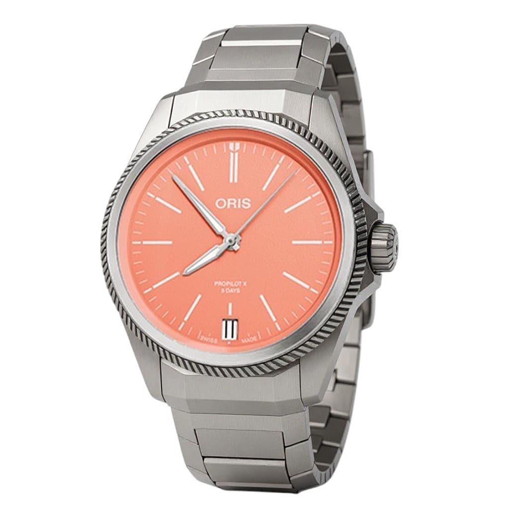 Oris Men's ProPilot X Caliber 400 Titanium Titanium Watch 01 400 7778 7158-07