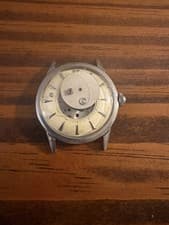 LeCoultre Mystery Dial Wrist Watch Sold As-is Needs Repair or Service