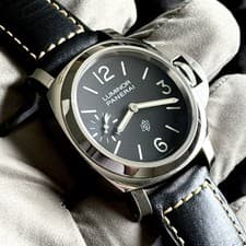 2021 PANERAI Luminor Logo PAM01084 w/ Box & Papers And Extra Leather Strap