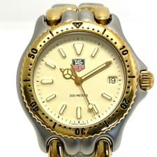 TAG Heuer Professional Cell S95.713M Quartz Ivory Date 200m Divers Watch