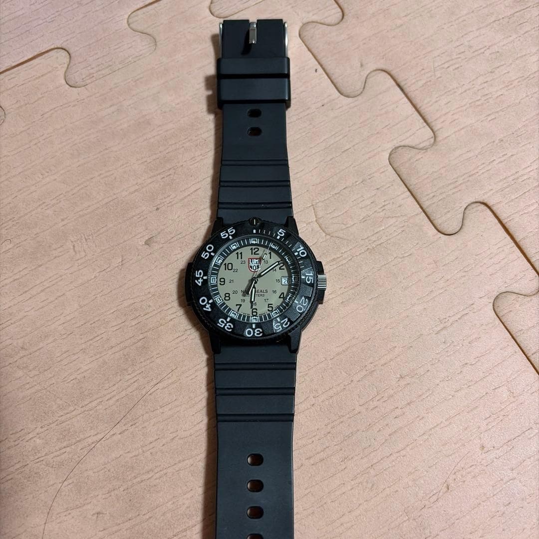 Luminox Navy SEALs 3000 Series Watch Limited Ed Carhartt Disk Used Good