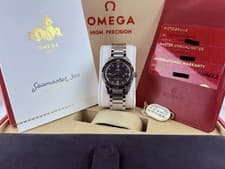 Omega Seamaster 300 1957 Trilogy 234.10.39.20.01.001 39mm Black Dial Box Papers