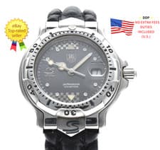 ▶Rare! [ N MINT ] TAG HEUER 6000 SENNA WH1314 28mm Limited 750/1000 Quartz Watch