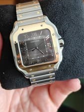 Cartier Santos de Cartier Watch W2SA0030 Complete FULL SET UNWORN STRAP BUCKLE