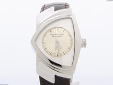 [TOP MINT W/BOX] HAMILTON Ventura H245150 Automatic Leather Band Auth H24515521