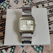 Seiko Automatic Watch Silver Used Waterproof From Japan