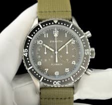 Zenith Pilot Cronometro Tipo CP-2 Flyback El Primero 43mm - 2023 Full Set