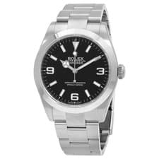 Rolex Explorer Automatic Chronometer Black Dial Men's Watch 224270-0001