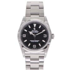 Rolex Explorer 1 114270 36mm Stainless Steel Black Dial Automatic Box #KN183