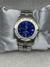 Tag Heuer WN1116 Palau Exclusive Limited Quartz Watch Mens Blue Dial 38mm