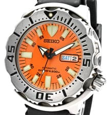 SEIKO 7S26-0350 SKX781 Orange Monster 200M Diver's Automatic Men's Watch japan