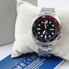 Seiko Prospex Sea PADI Men's Black Red Dial  Automatic SRP789 Watch 45mm