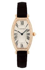 Cartier Tonneau 21x39mm WE400331 18K Rose Gold Men's Watch