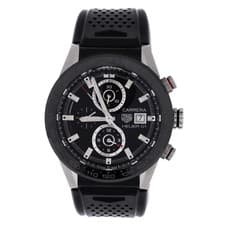 Tag Heuer Carrera Calibre Heuer 01 Chronograph Automatic Watch Stainless Steel