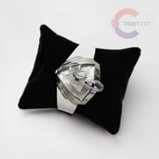 Hamilton Ventura H242511 Women's 35mm White Dial Quartz Watch Japan Working