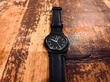 SEIKO Chariot Vintage Quartz Black Dial 32mm Steve Jobs Model Japan Watch