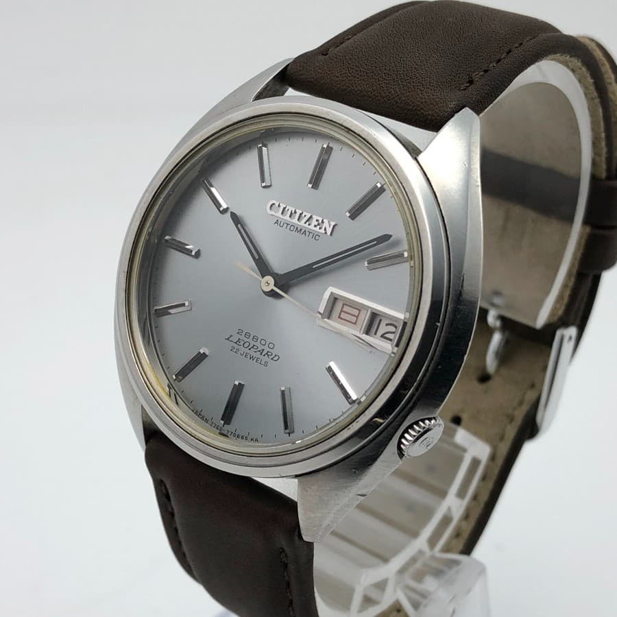 OH serviced, Vintage 1972 CITIZEN LEOPARD 22J 28800 Hi-Beat Automatic #2545