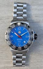 TAG Heuer Formula 1 WAC1112-0 Blue Dial Mens Quartz Date Watch