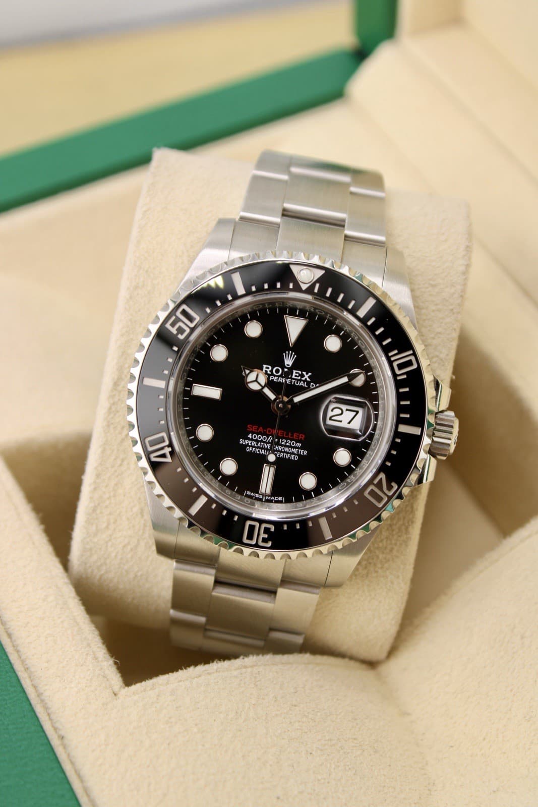 Rolex Sea-Dweller 126600 “Red Liner” MK1 Dial Box & Papers