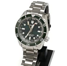 Seiko Prospex Diver Scuba 1968 SBEJ009 GMT Green Dial Stainless Steel Used