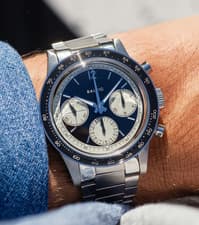 Baltic Scalegraph Reverse Panda Chronograph NEW Full Set Limited 169 UK