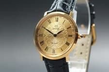 [Near MINT] Vintage 1975 OMEGA De Ville Cal.625 Hand Winding Gold Men's Watch