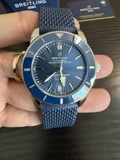 New Breitling Superocean Heritage B20 Automatic 42 Blue Dial Watch AB2010161C1S1