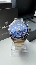 Tag Heuer Men's Formula 1 Quartz CAZ1014.BA0842 Blue Dial 43mm with box included